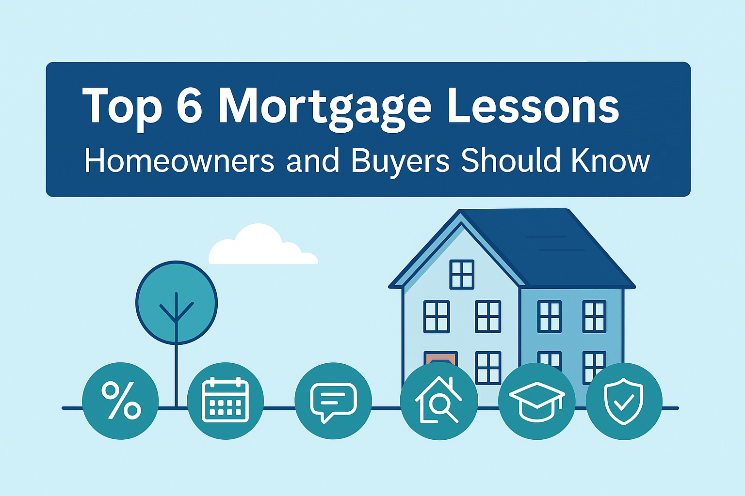 Top 6 Mortgage Lessons Home Owners and Buyers Should Know